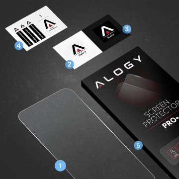 Tvrdené sklo pre Apple iPhone 16 Pro Max Screen Protector 9H Alogy Heavy Pro ™️