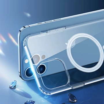 Магнітний чохол Dux Ducis Clin для iPhone 14 Pro сумісний з прозорим MagSafe