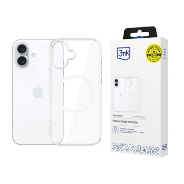 Protective case for Apple iPhone 15 Pro 3mk Clear MagCase
