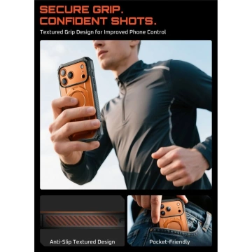 Etui Ochronne do iPhone 17 Pro Supcase UB Grip Pro Mag MagSafe Clear/Coral