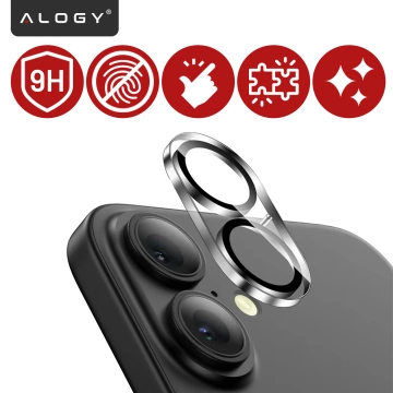 2x Glass Lens Camera for Apple iPhone 16 Pro / 16 Pro Max Alogy Lens Protector Pro Transparent