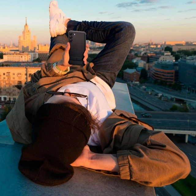 Sada na telefon Spigen Rugged Armor pro Samsung Galaxy S23 Plus Matte Black