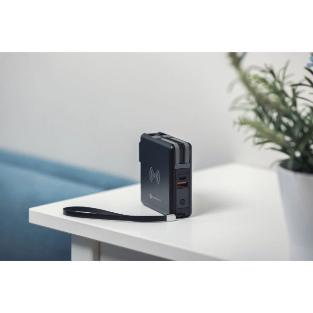 Bezdrátová cestovní nabíječka POWERBANK Forcell 5v1 10000mAh PD QC