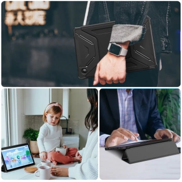 INFILAND RUGGED FOLIO GALAXY TAB A8 10,5 X200 / X205 ČIERNA