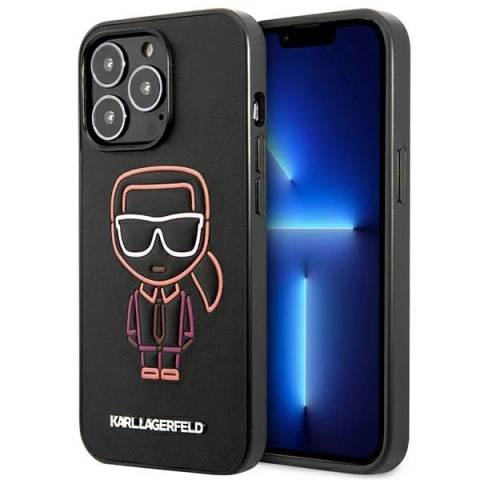 Etui Karl Lagerfeld KLHCP13XTUOK pro iPhone 13 Pro Max 6,7" pevný obal Karl Ikonik Outline