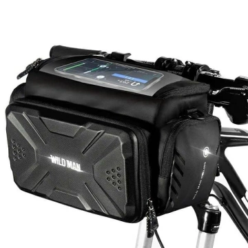 Wildman 3L GS6 Fahrrad-Lenkertasche wasserdicht für Smartphone