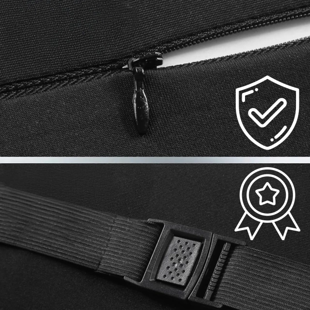 Alogy Car Polštář na opěrku hlavy, Memory Foam Black