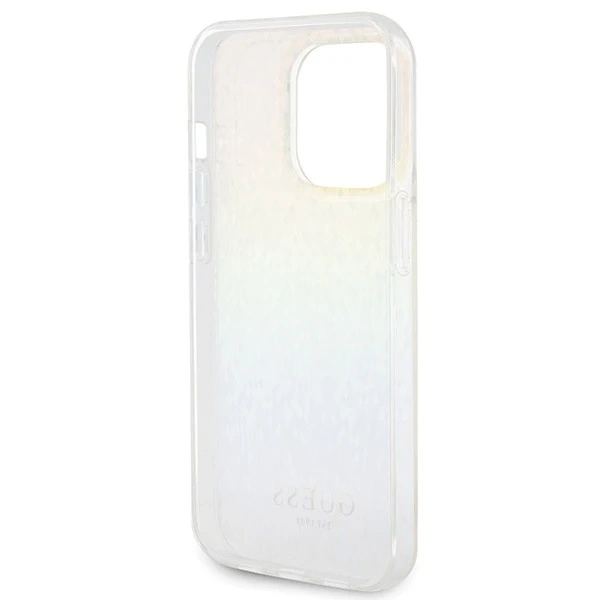 Etui Guess GUHCP15LHDECMI für iPhone 15 Pro 6,1" wielokolorowy hardcase IML Faceted Mirror Disco Iridescent