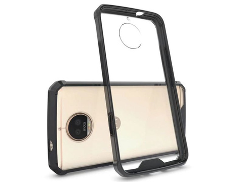 Чорний чохол Alogy Crystal Armor Motorola Moto G5S Plus