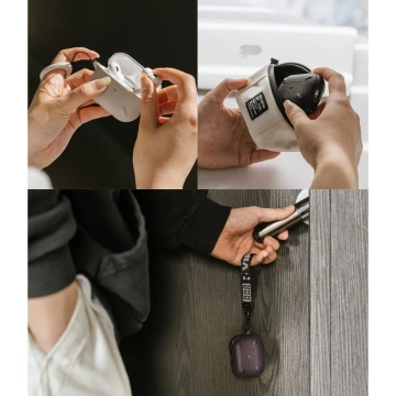 Ringke Onyx Apple Headphones Protective Case for Apple AirPods Pro 1 / 2 Warm Grey