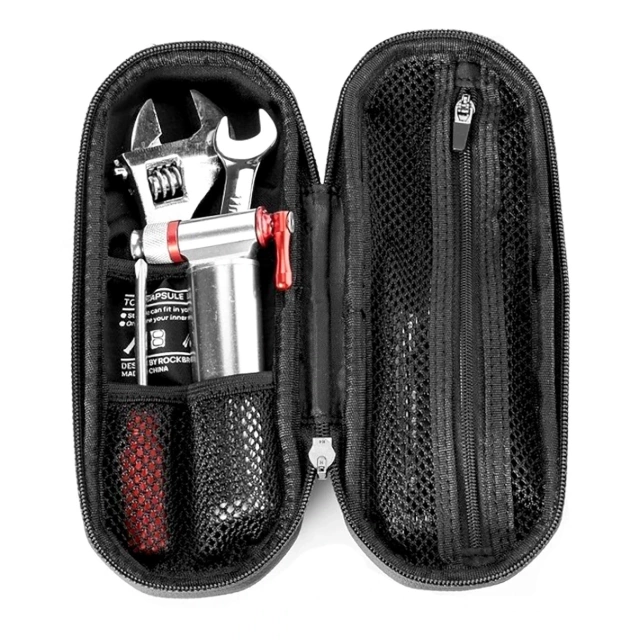 Rockbros Fahrrad-Flaschenhaltertasche - Schwarze Fahrradtasche