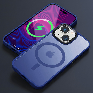 Ochranné pouzdro MagMat Case pro MagSafe pro Apple iPhone 13 Mini Matte Navy
