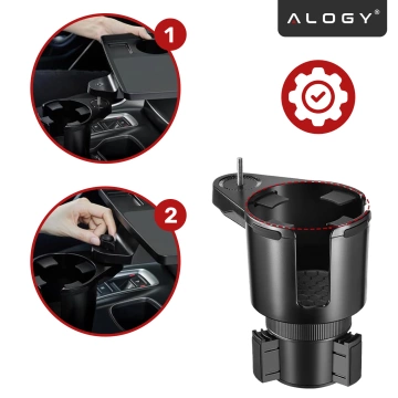 Vodotesné puzdro Alogy vodeodolné univerzálne IPX8 až 6,5 Black