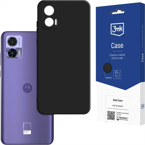 Pouzdro pro Motorola Edge 30 Neo 3mk Matt Case Cover Matte Black Back