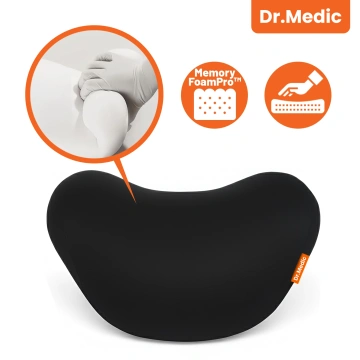 Masážní polštář do opěrky hlavy v autě – ergonomická opora hlavy, krku a šíje, elektrický vibrační masážní přístroj pro řidiče a spolujezdce – Dr.Medic RelaxDrive™