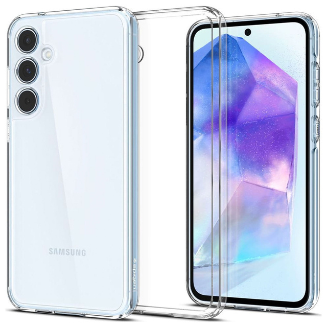 Etui Spigen Ultra Hybrid pro Samsung Galaxy A55 5G Crystal Clear
