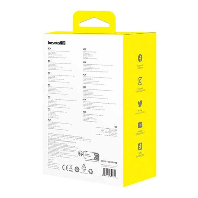 Baseus MagPro držák do auta s Qi2.0 15W indukční nabíječkou pro vzduchový ventil - Černý