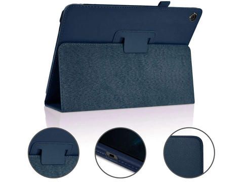 Alogy Stand Cover for Lenovo M10 Gen.2 TB-X306 Navy Glass