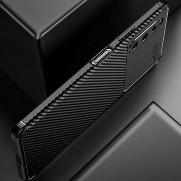 Броньований чохол Alogy TPU Carbon Case для Sony Xperia 10 IV 2022 Black