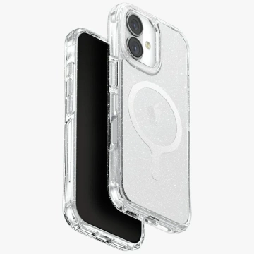 Etui Ochronne do iPhone 17 UNIQ LifePro Xtreme MagClick Clear/Brokat
