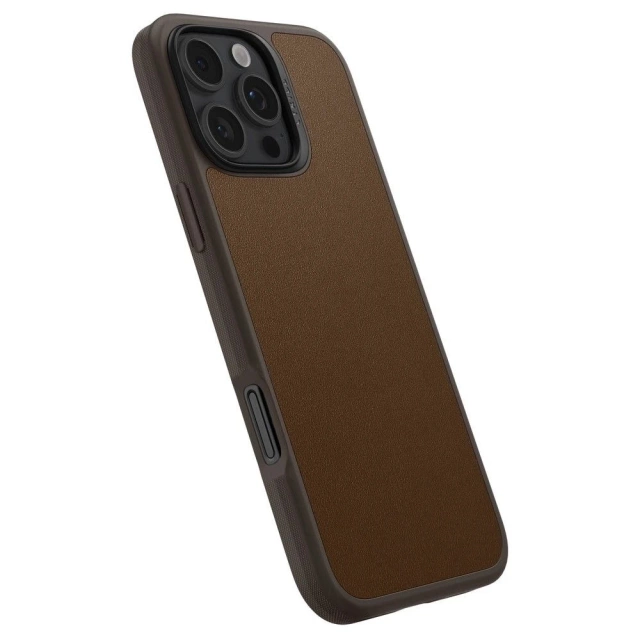 Etui Spigen Cyrill Kajuk Mag MagSafe для iPhone 16 Pro Max Saddle Brown