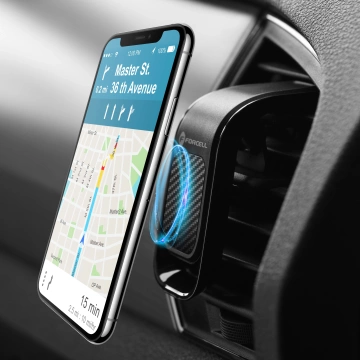 FORCELL F-GRIP Carbon B060 magnetic car holder for grille black