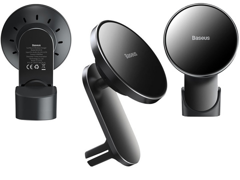 Baseus Big Energy Mgasafe 15W iPhone car holder with inductive charging