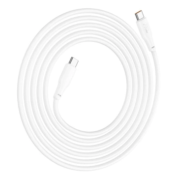 HOCO Cable Type C to Type C X93 2m White PD 100W 5A Fast Charging