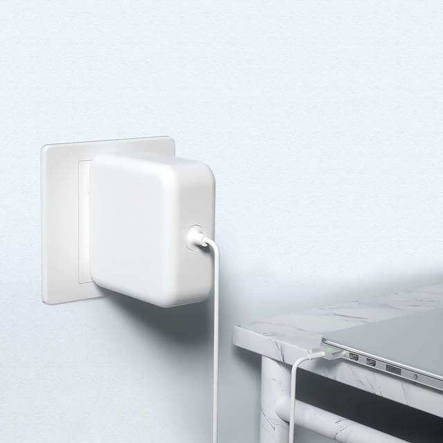 Ładowarka zasilacz do Apple MacBook Air Pro MagSafe 2 T-type 85W Alogy Charger Biała