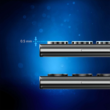 Sklo pre Samsung Galaxy S24 Camera Cover Lens 3mk Lens Protection Pro Black Protective Cover