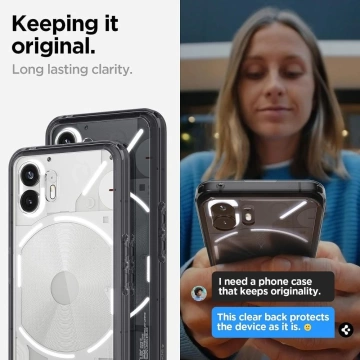 Etui Spigen Ultra Hybrid nedělá nic Phone 2 Space Crystal