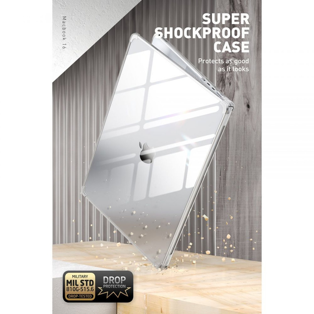 Etui obudowa Supcase Unicorn Beetle Clear do Apple Macbook Pro 14 2021 Clear