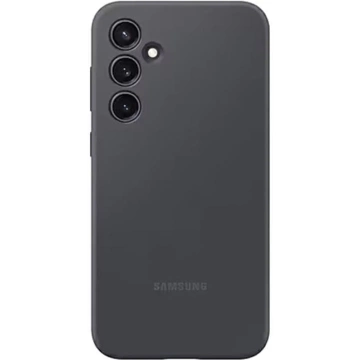 Оригінальний силіконовий чохол Samsung для Galaxy S23 FE - графітовий