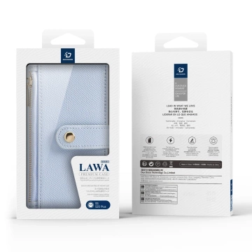 Шкіряний чохол Samsung Galaxy S25 Dux Ducis Lava Blue