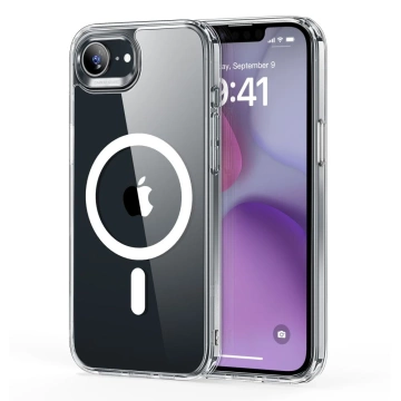 Чохол для iPhone 16e ESR Classic Hybrid HaloLock MagSafe Clear