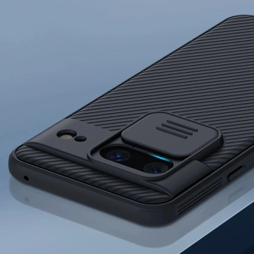 Nillkin CamShield Pro Case s krytem fotoaparátu pro Google Pixel 8 – černý