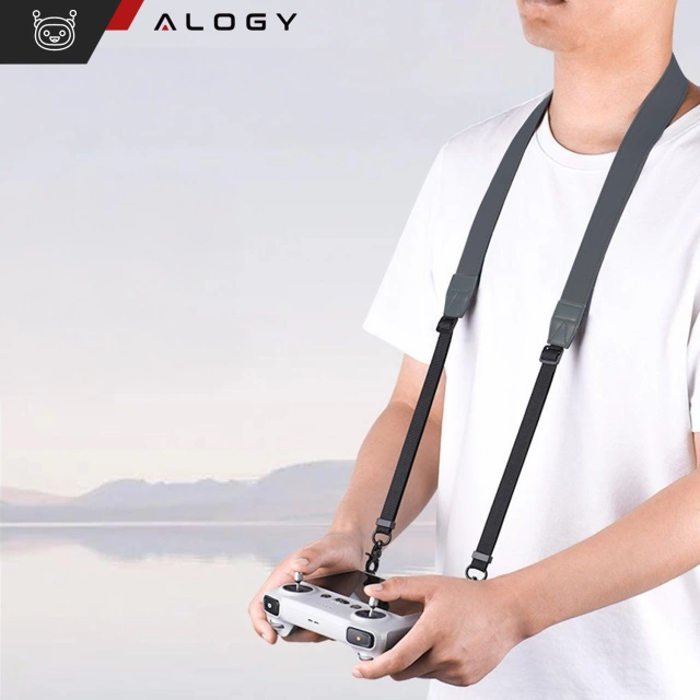 Alogy Halsband, Handarm, für DJI Mini Pro Air Drohnen-Controller, grau