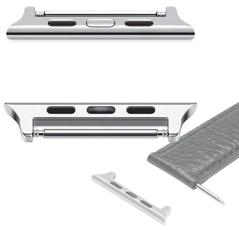 Адаптер-застібка ремінця Alogy для Apple Watch 38/40 / 41mm Silver