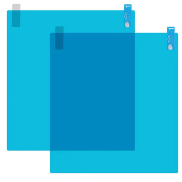 2x Hydrophobic Nano Film Window Sticker Mirror Rain Waterproof for Car Car Bathroom 15x20cm