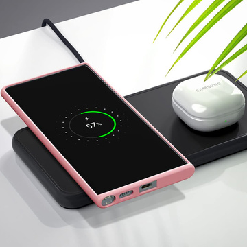 Захисний чохол для телефону Alogy Thin Soft Case для Samsung Galaxy S22 Ultra Pink
