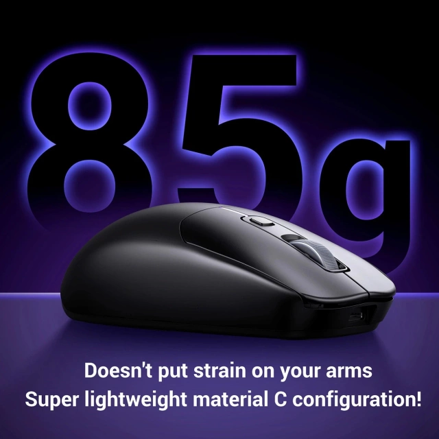 BEZDRÔTOVÁ MYŠ UGREEN MU103 2,4 GHz BT 5,0 DPI USB-C ČIERNA