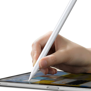 Stylus Pen M2 pro Apple iPad Air, Pro, Mini s dlaní Rejection White