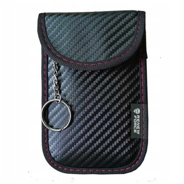 Anti-theft key case Anti-theft smart wallet RFID card holder black