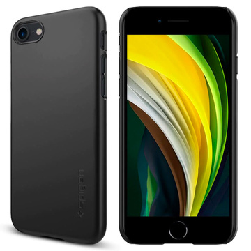 Etui Spigen Thin Fit für Apple iPhone 7 / 8 / SE 2020 / 2022 Schwarz