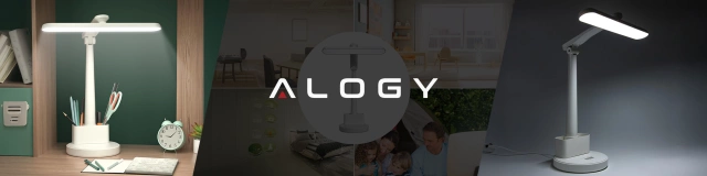 LED stolová lampa Nočná USB stolová lampa Dotykovo nastaviteľný organizér a stojan na telefón biely