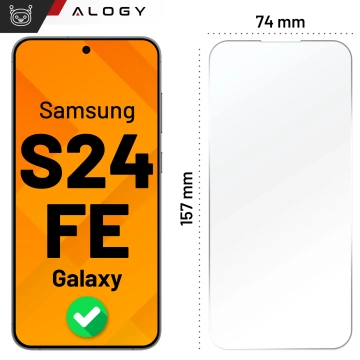 Gehärtetes Glas für Apple iPhone 16 Pro Max Displayschutzfolie 9H Alogy Heavy Pro™️