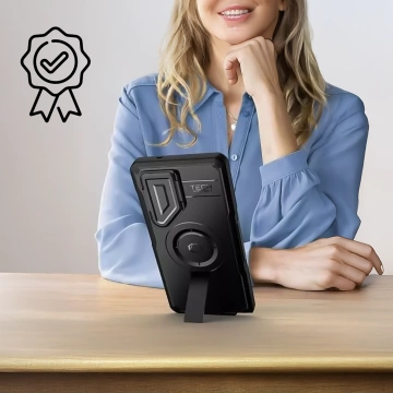 Puzdro Tech-Protect Kevlar MagSafe pre Samsung Galaxy S25 Ultra, čierne