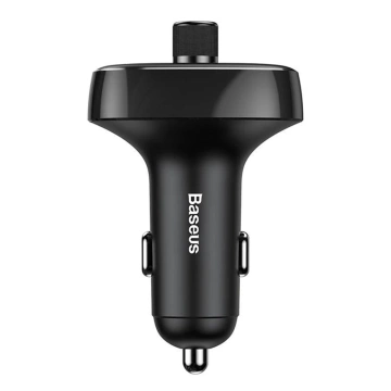 Baseus FM Transmitter Bluetooth 4.2 mp3 car charger 2x USB 3.4A hands-free kit MicroSD