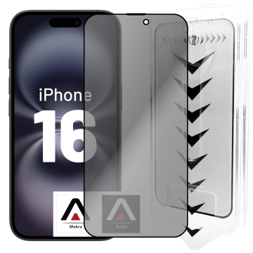 Tvrdené sklo na ochranu displeja Apple iPhone 16 9H Alogy Heavy Pro™️