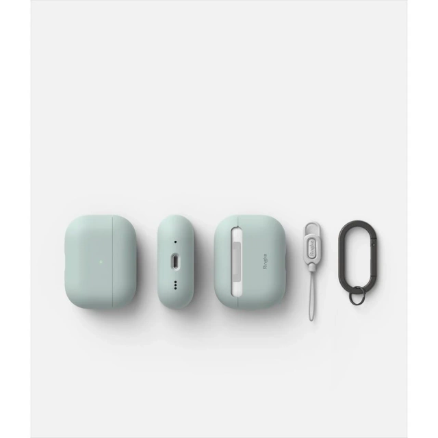 RINGKE SILIKON APPLE AIRPODS PRO 1/2 SEAFOAM